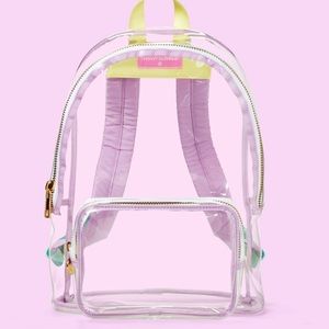 Brand new clear Stoney Clover Lane backpack.